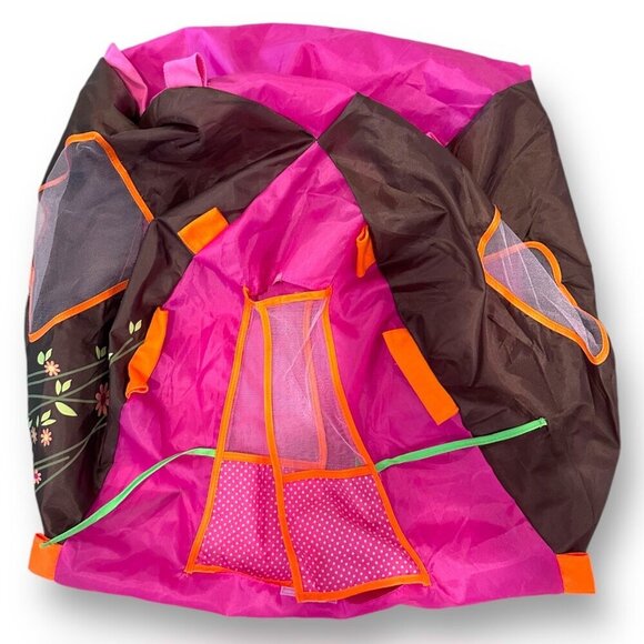 18" Doll Camping Set With 3 Sleeping Bags 2 Tents & Play Dishes - Picture 3 of 13